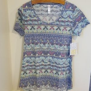 NWT small eagle tribal boho classic t